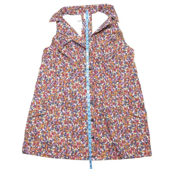 Anthropologie Maeve The Amelia Collared Mini Dress Pink Combo Floral Print 3X - Picture 4 of 9